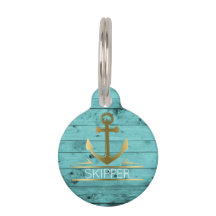 nautical dog tags