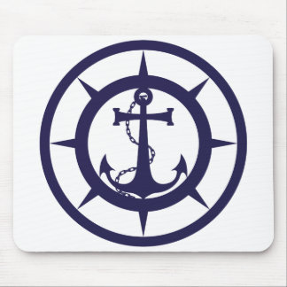 Nautical Anchor Mouse Pad