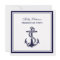 Nautical Anchor Navy Blue Framed 2SQ Graduation