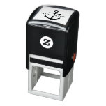 Nautical Anchor Personalized Family Name Self-inking Stamp