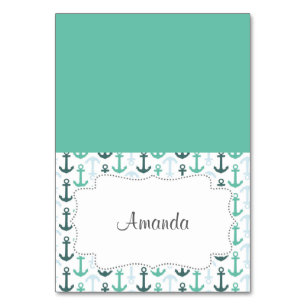 Nautical Anchor Place Card