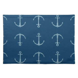 Nautical Anchor Sail Sailing Boat Ore Place Mat