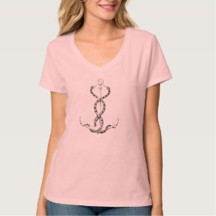 Nautical Anchor snakes T-Shirt