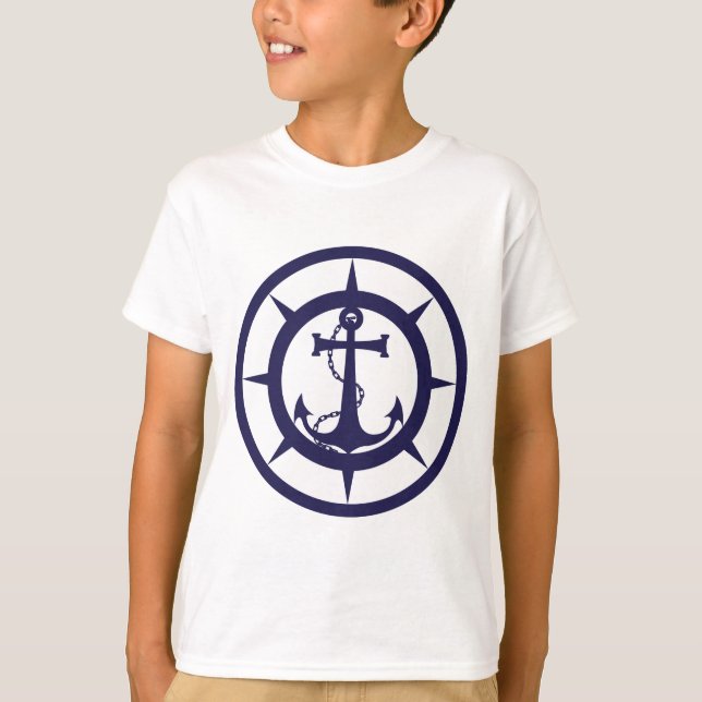 Nautical Anchor T-Shirt (Front)