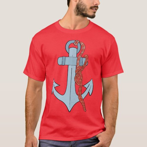Nautical anchor T_Shirt
