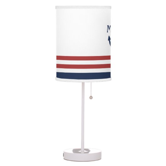 Nautical Anchor Table Lamp (Left)