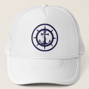 Nautical Anchor Trucker Hat