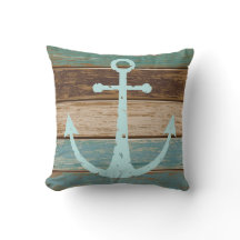 Nautical Anchor Weathered Wood Coastal Themed