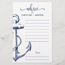 Nautical Anchor Wedding Advise