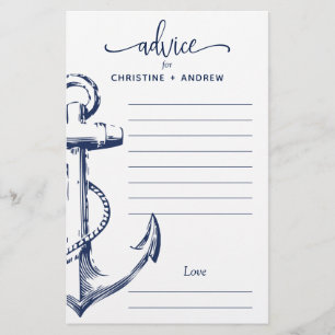 Nautical Anchor Wedding Advise