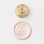 Nautical Anchor Wedding Envelope Wax Seal Stamp<br><div class="desc">More designs and matching items available. Visit berryberrysweet.com for modern stationery and personalized gifts.</div>