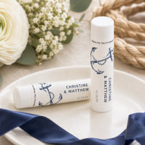 Nautical Anchor Wedding favor Lip Balm
