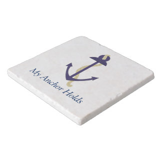 Nautical Anchor with Rope Trivet