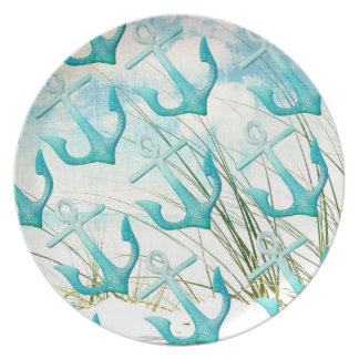 Beach Theme Plates & Beach Theme Plate Designs | Zazzle