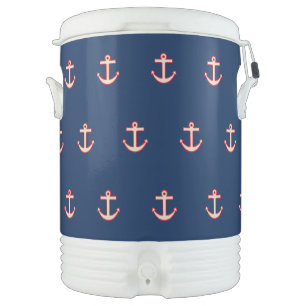 Nautical Anchors Cooler