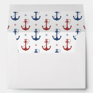 Nautical Anchors Envelope