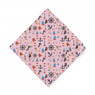 Nautical and Boating Cavalier King Charles Spaniel Bandana