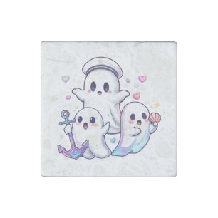 Nautical Apparition Stone Magnet