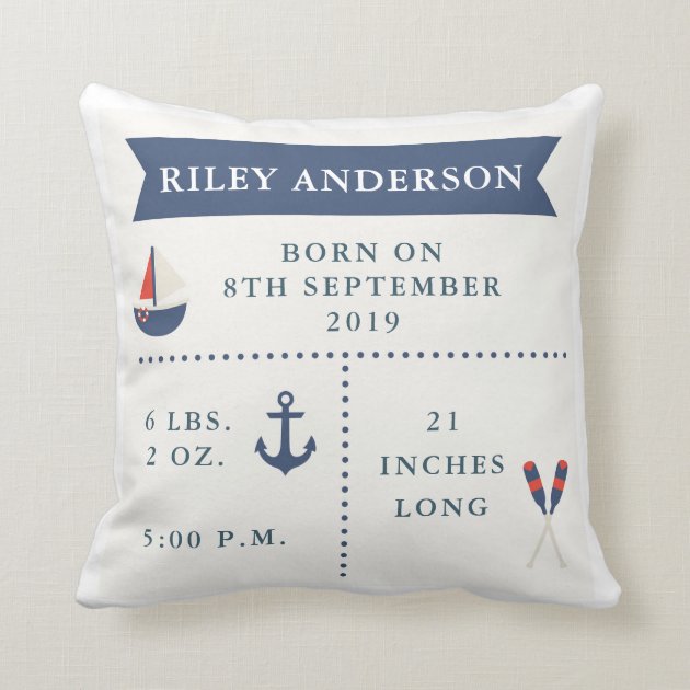 born in 2019 cushion