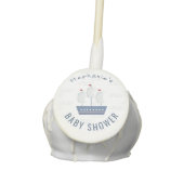 Nautical Baby Boy Baby Shower Cake Pops (Front)