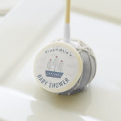 Nautical Baby Boy Baby Shower Cake Pops (Front Insitu)