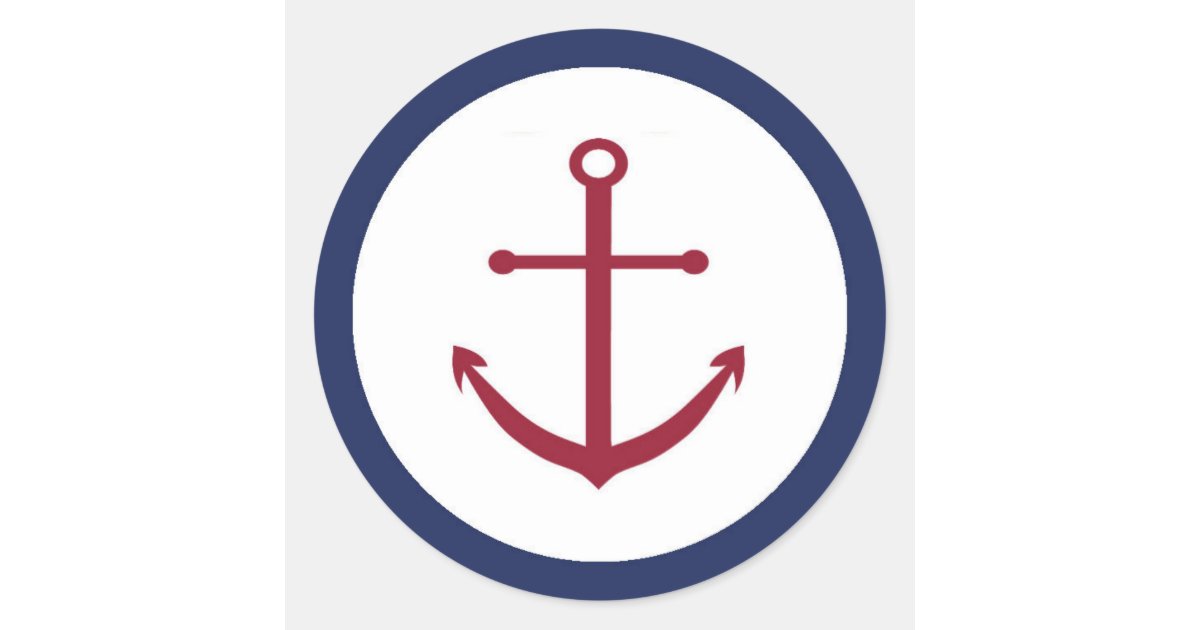 Nautical Baby Shower Anchor Envelope Seal Zazzle Com
