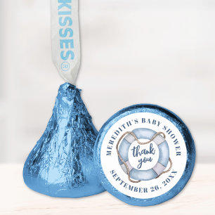 Nautical Baby Shower Hershey®'s Kisses®