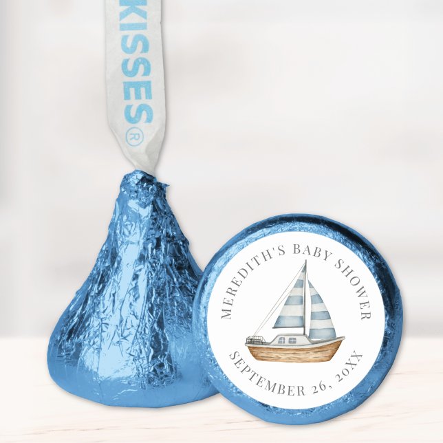 Nautical Baby Shower Hershey®'s Kisses® (Nautical Baby Shower Hershey®'s Kisses®)