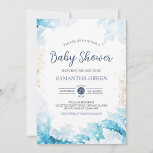 Nautical Baby Shower Invitation