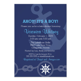 zazzle nautical baby shower invitations