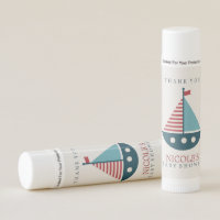 Nautical Baby Shower Lip Balm