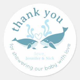 Nautical Baby Shower Thank You Sticker
