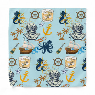 Nautical Bachelor Party Bandana