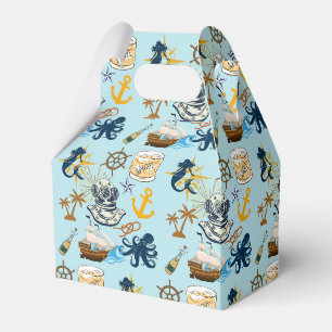 Nautical Bachelor Party Favor Boxes
