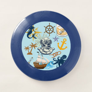 Nautical Bachelor Party Wham-O Frisbee
