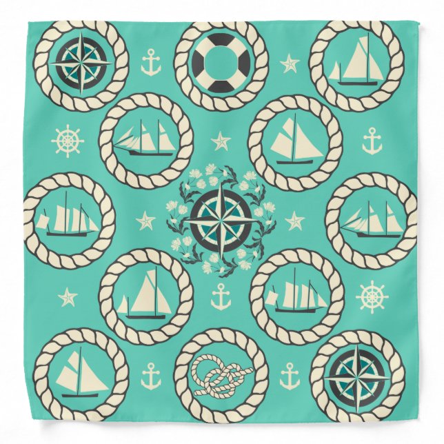 Nautical Bandana (Front)