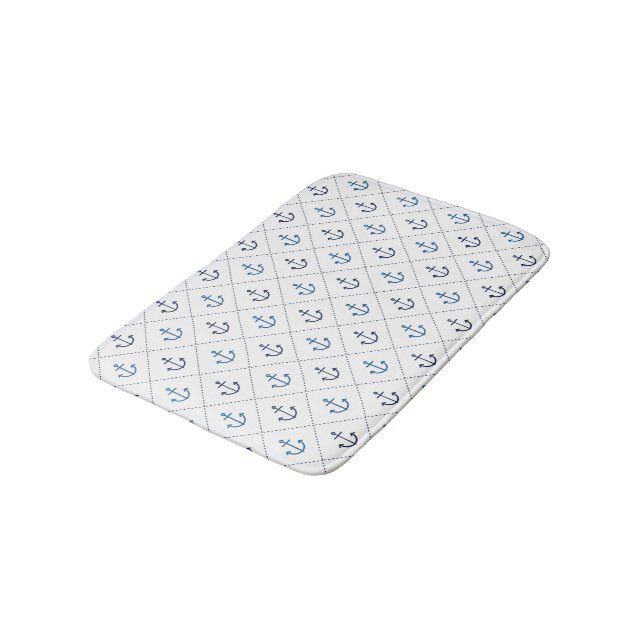 Nautical Bathroom Mat (Angled)