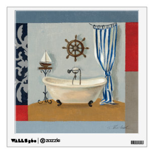 Nautical Bathroom Wall Decal