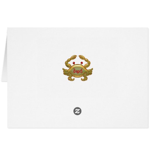 Nautical Beach All Occasion Card (Back Horizontal)