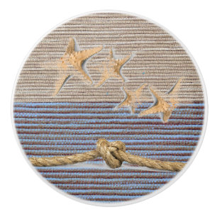 Nautical Beach Ceramic Knob