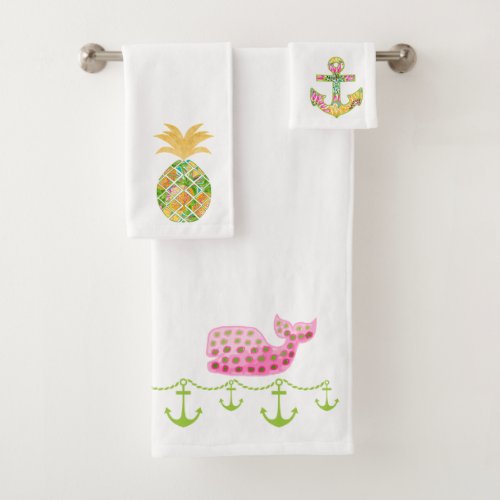 Nautical Beach Christmas Towel Ser