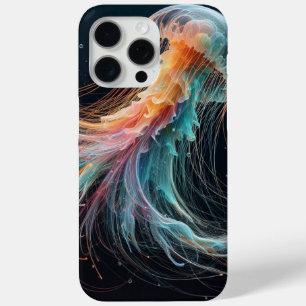 nautical/beach/coastal jellyfish iPhone 15 pro max case