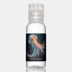 nautical/beach/coastal jellyfish hand sanitizer