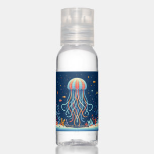 nautical/beach/coastal jellyfish hand sanitizer