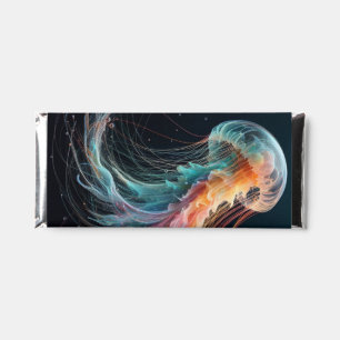 nautical/beach/coastal jellyfish  hershey bar favors