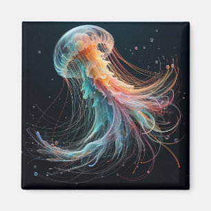 nautical/beach/coastal jellyfish  magnet