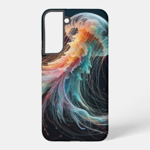 nautical/beach/coastal jellyfish  samsung galaxy s22+ case