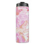 Nautical Beach Collage Hot Pink ID840 Thermal Tumbler