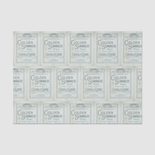 Nautical Beach Design Series 16 Tissue Paper