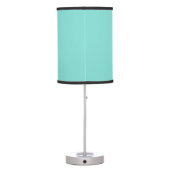 Nautical Beach House,Anchor,Rope,Mint Green   Table Lamp (Back)